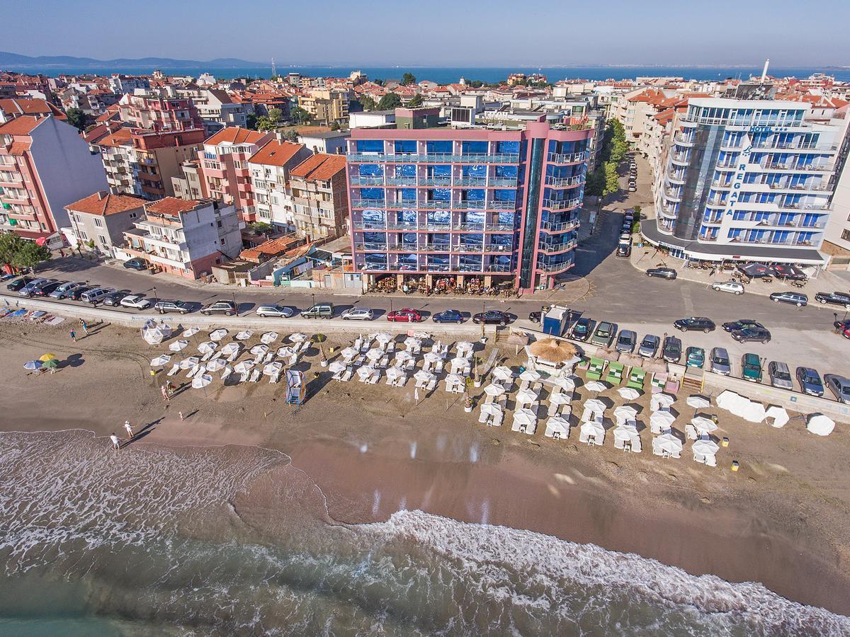 Sunny Bay Beach Hotel Pomorie Exterior foto